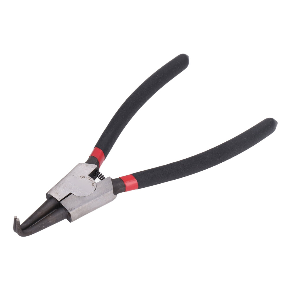 Circlip Pliers 9In Snap Ring External Bent Jaw Tool 610830853631