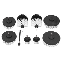 9-teiliges Bohrbürsten-Set Universal 6,35mm