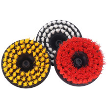 3Pcs Round Brush PP Drill Mat for Car Bathroom Surfaces