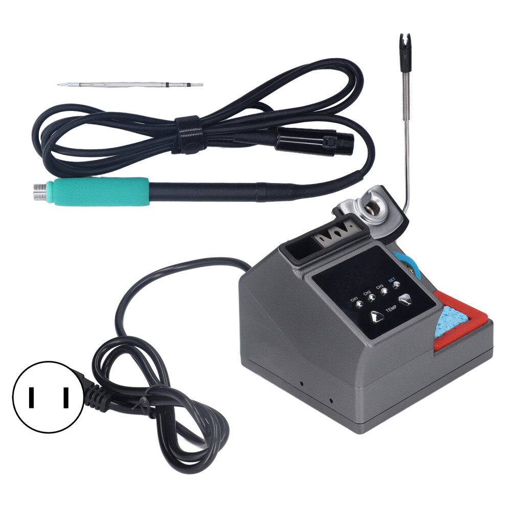 (Prise Us Ac 110V) Soldering Station Digital Temp 120W A9 For Kaisi210 Iron Tip 610830855239