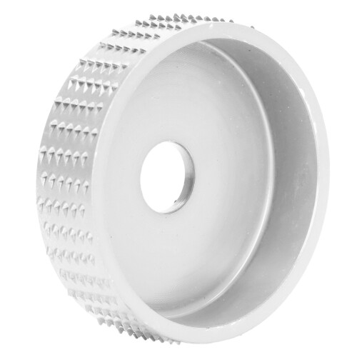 (Silver) Holzschnitz-Scheibe Hartmetall-Schleifer 75mm Silber 1