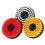 3Pcs Round Brush PP Drill Mat for Car Bathroom Surfaces 4