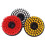3Pcs Round Brush PP Drill Mat for Car Bathroom Surfaces 2