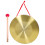 Draagbare koperen gong, luid chinees percussie-instrument 1