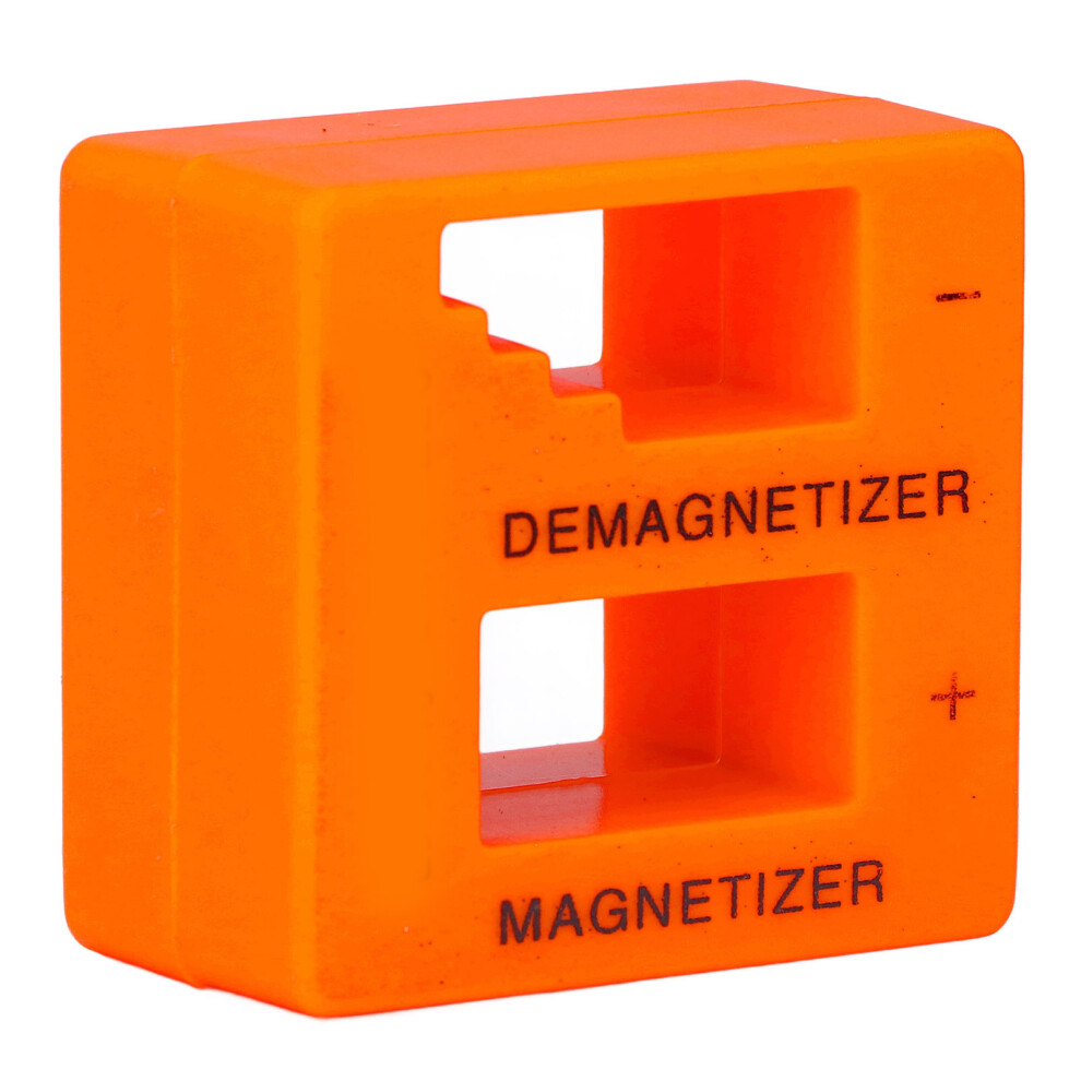 (Orange) Magnetizer Demagnetizer Abs Portable Tool Screwdriver Bit Nut Tweezers 610830847920