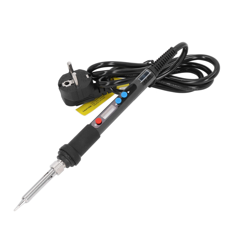 (Eu Plug 220V) Lcd Digital Soldering Iron 90W Portable Solder Gun 110V Us Plug 610830847999
