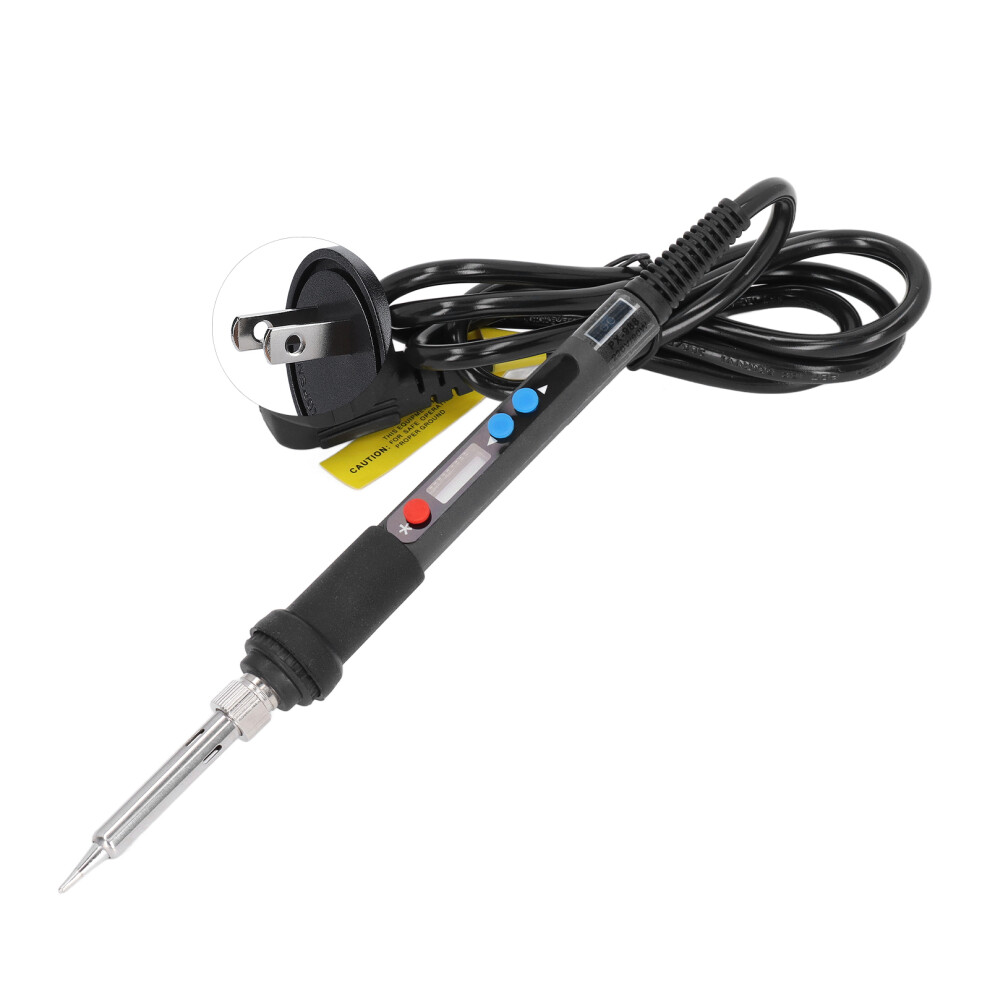 (Us Plug 110V) Lcd Digital Soldering Iron 90W Portable Solder Gun 110V Us Plug 610830847982