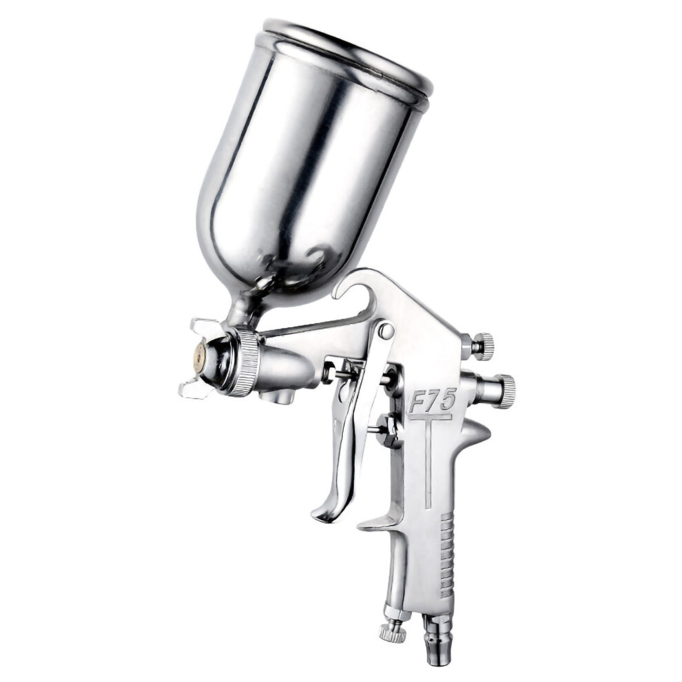(F75 Upper Pot) F-75 Pneumatic Paint Sprayer High Atomization Spray Gun 323163113272