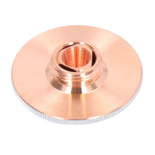 (1.6mm / 0.06in Aperture) Laserdüse Dual-Faser Chrom-Kupfer 1,4mm