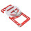 Metal Square Guide Rail Adjustable Electric Saw Track Rail 4