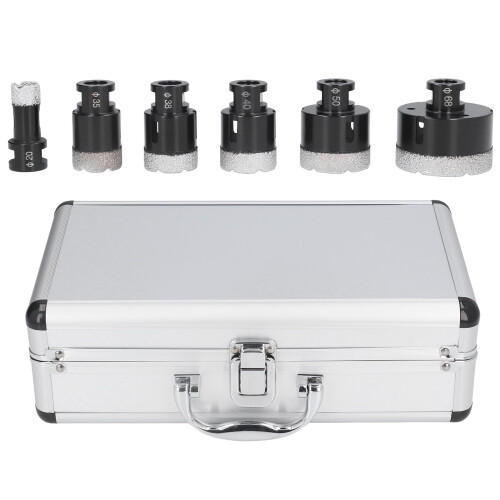6x Diamantbohrer M14 für Glas Fliesen Marmor