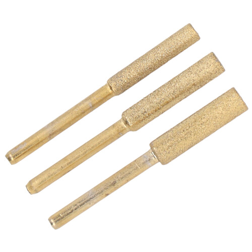 18x Ti-plattierte Schleifbits 4,0-5,5mm 2