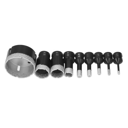 9x Diamant-Sägeblatt M14 5-68mm für Glas 2