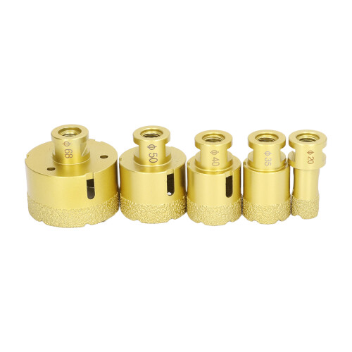 5x Diamant-Bohrer M14 für Glas Marmor Granit 2