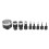 9x Diamant-Sägeblatt M14 5-68mm für Glas 2
