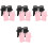 8 De Luvas De Manicure Anti UV Sem Dedos Para Das Unhas 5