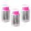 3Pcs Frasco Vazio Para Removedor De Esmalte Com 150Ml 1