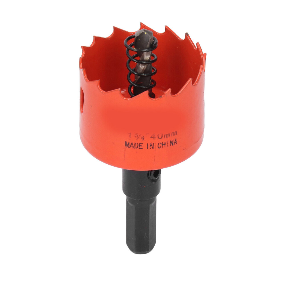 (1-5/8In (40Mm)) Hole Saw Bit 1-5/8In (40Mm) Hss Bimetal For Wood Metal 610830844226