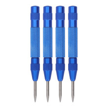 (Black White) 4x Zentrierstempel Auto HSS 5in Blau