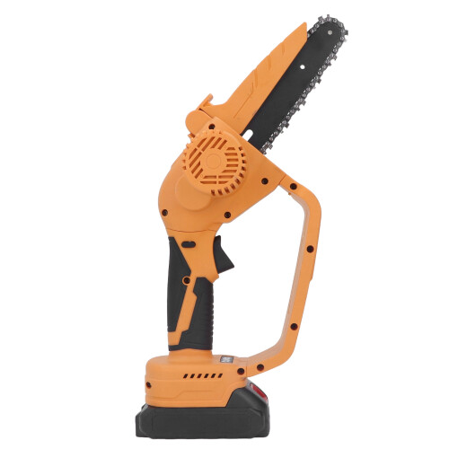 (EU Plug 100‑240V) Kettensäge Akku Mini Garten Obstbaum EU-Stecker 1