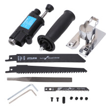 Reciprocating Saw Adapter Electric Drill Attachment for Wood Metal