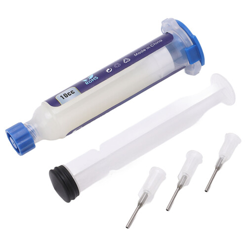 Solder Flux Paste Low Residue 10cc for Electronic Maintenance