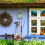 Dekoratives Vogelhaus im Strandhausstil 5