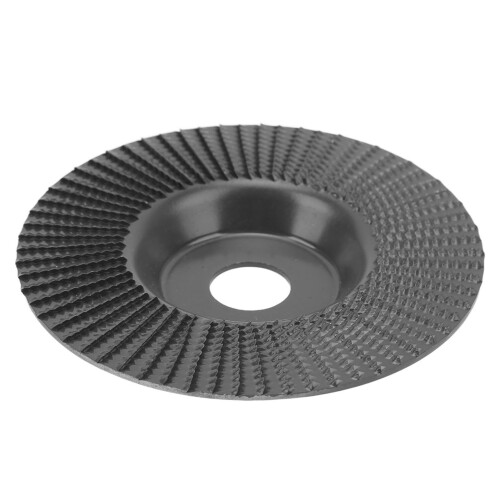 (Black) Holzcarving-Scheibe 125mm Hartmetall Schwarz