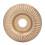 (Gold) Holzschnitz-Scheibe Schleifscheibe Edelstahl 22mm Silber 1