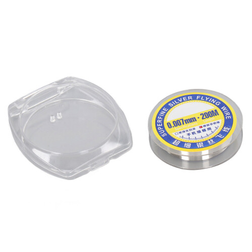 Silberdraht 0,007mm Superfein 200m 1