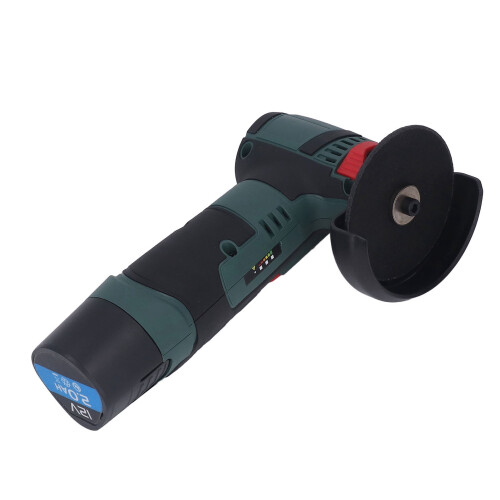 (US Plug) Akku-Winkelschleifer bürstenlos 100-240V US-Stecker 2
