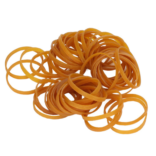 120x Industrielle Gummibänder 5mm breit, 160mm Umfang, stark