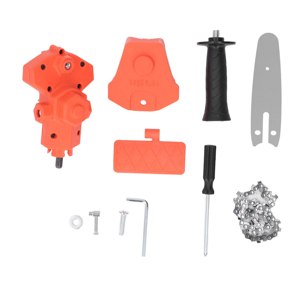 Electric Drill To Saw Adapter Orange Portable Chainsaw Head 610830841966