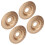 (Gold) 4x 16mm Edelstahl-Schleifscheibe Gold 4