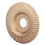 (Gold) Holzschnitz-Scheibe Schleifscheibe Edelstahl 22mm Silber 3