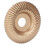 (Gold) Holzschnitz-Scheibe Schleifscheibe Edelstahl 22mm Silber 4