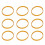 120x Industrielle Gummibänder 5mm breit, 160mm Umfang, stark 4