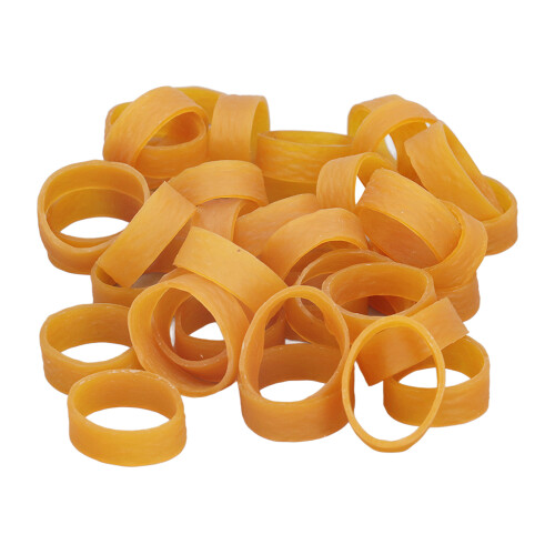 120Pcs Soft Strong Elastic Rubber Bands 10mm Wide 80mm Perimeter 2