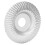 (Silver) Holzschnitz-Scheibe Schleifscheibe Edelstahl 22mm Silber 4