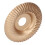 (Gold) Holzschnitz-Scheibe Schleifscheibe Edelstahl 22mm Silber 5