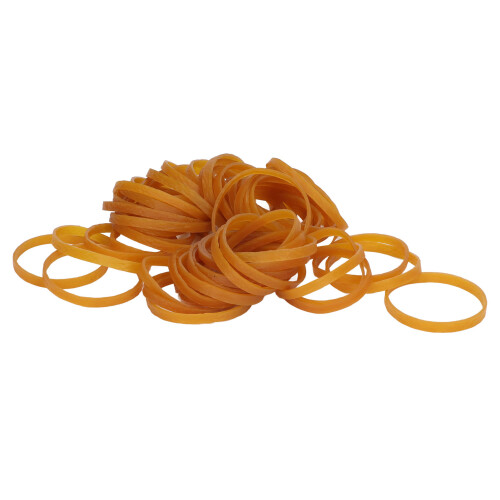 120x Industrielle Gummibänder 5mm breit, 160mm Umfang, stark 2