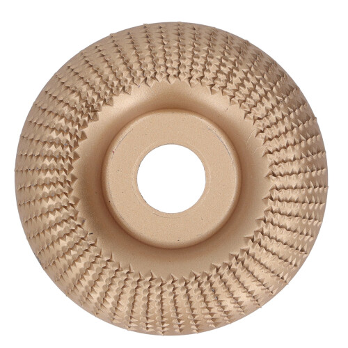 (Gold) Holzschnitz-Scheibe Schleifscheibe Edelstahl 22mm Silber 1