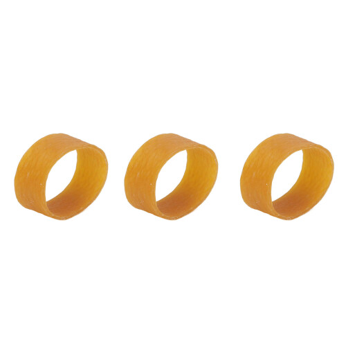 60x Langlebige Öko-Gummibänder Set, stark & elastisch 1