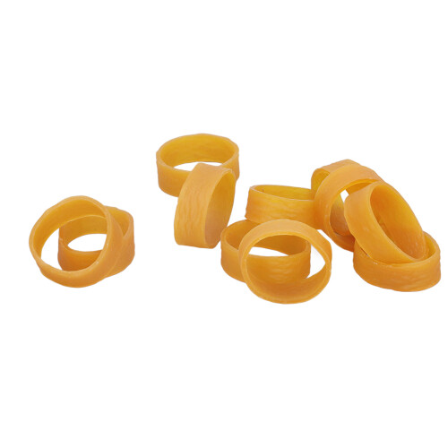 120Pcs Soft Strong Elastic Rubber Bands 10mm Wide 80mm Perimeter 1