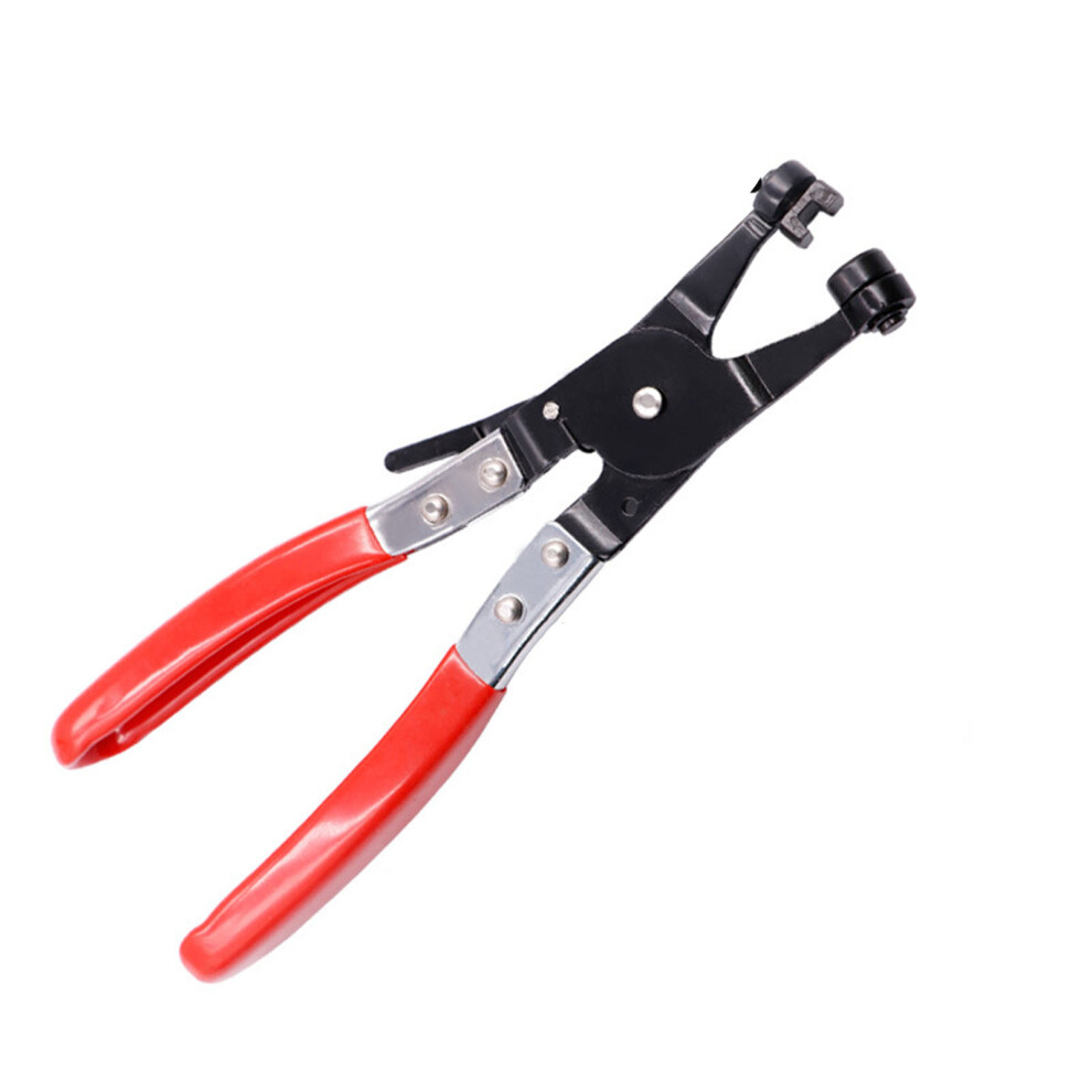(Straight Type) Hose Clamp Plier Ratchet Locking Tool For Pipe 610830827717