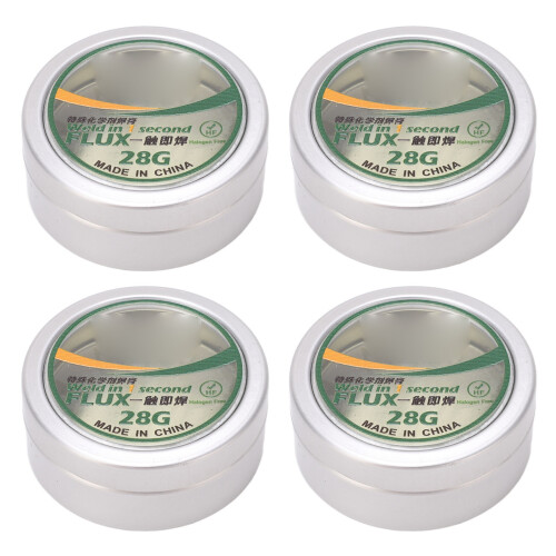 4 Pcs Soldering Tip Refresher Clean Paste 28g
