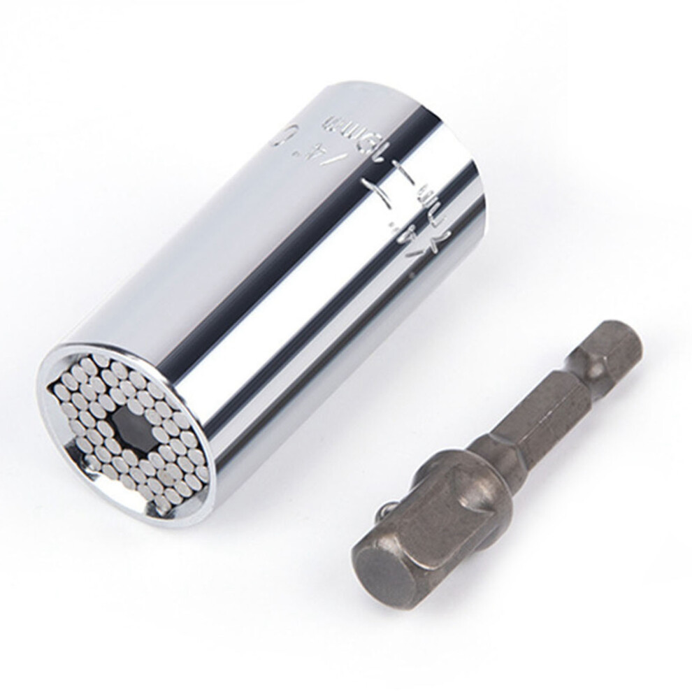 7Mm-19Mm High Hardness Multifunctional Socket Tool With Drill Adapter 323163343402
