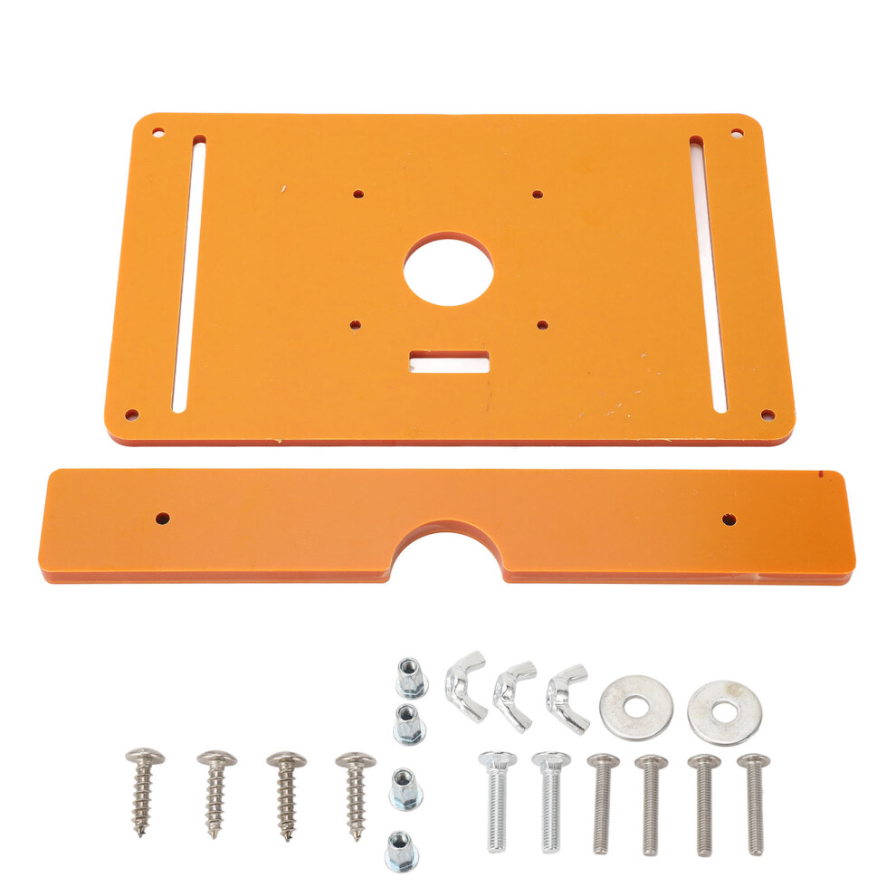 Router Table Plate Woodworking Insert With Accessories 323163081908