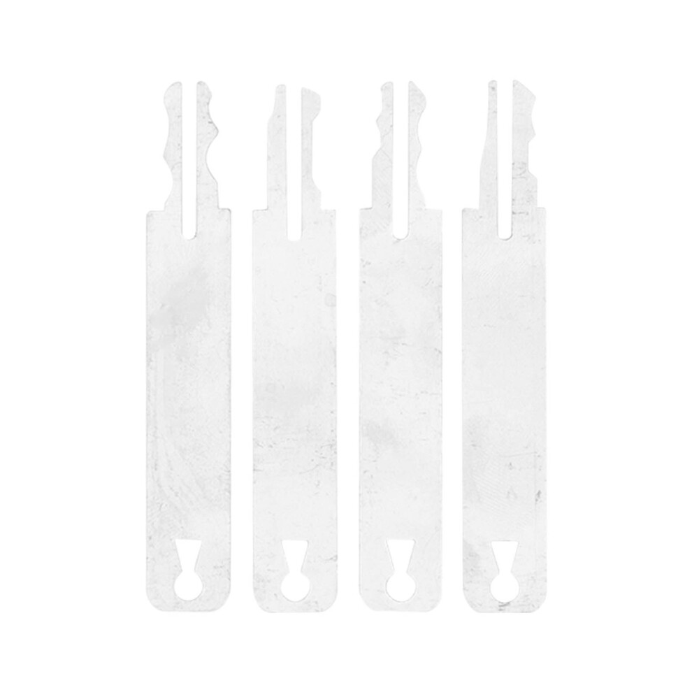4Pcs Lock Repair Pick Padlock Unlock Tool Carbon Steel Set 323163315874