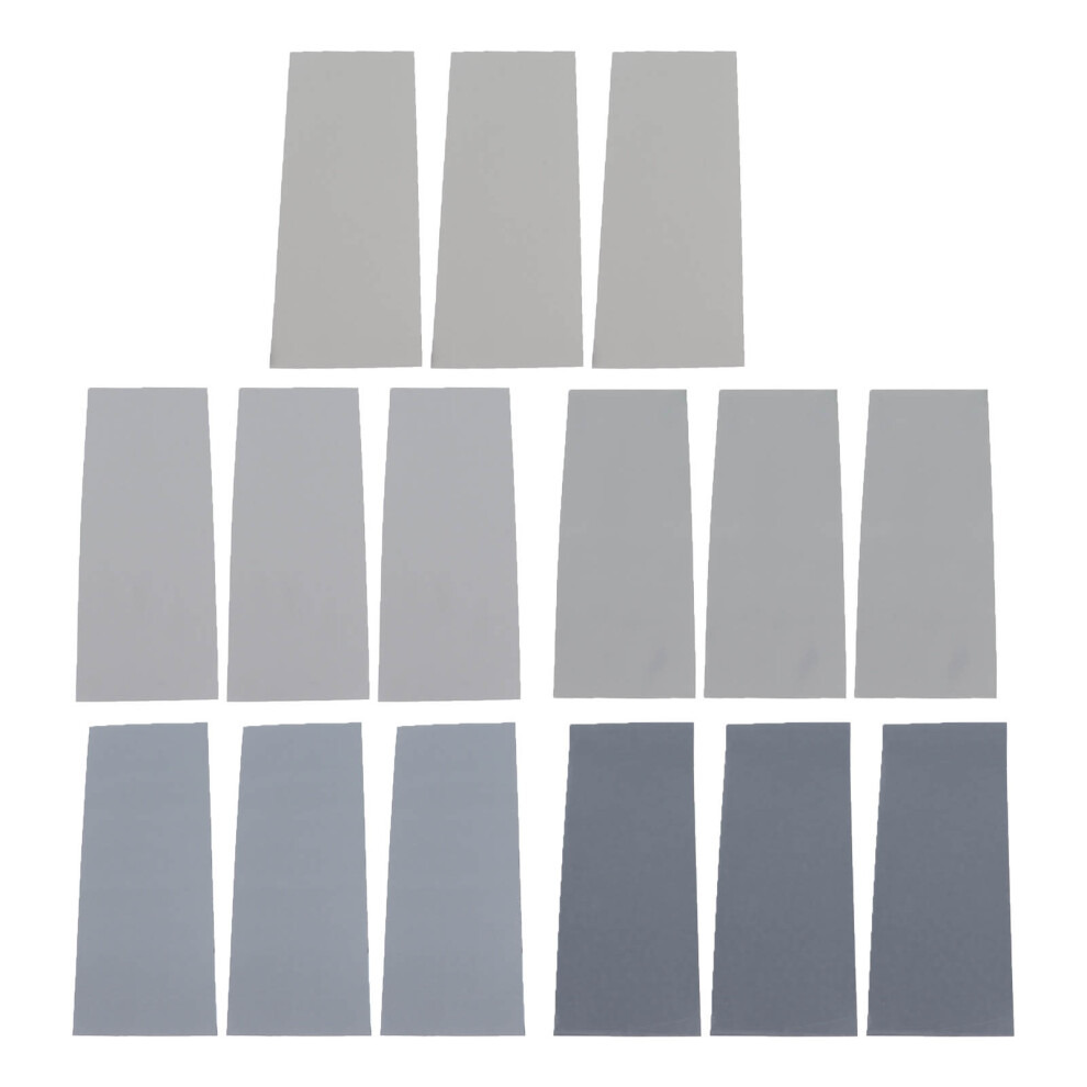 15Pcs Sandpaper Set 2000-10000 Grit Silicon Carbide Automotive Crafts 323163315805